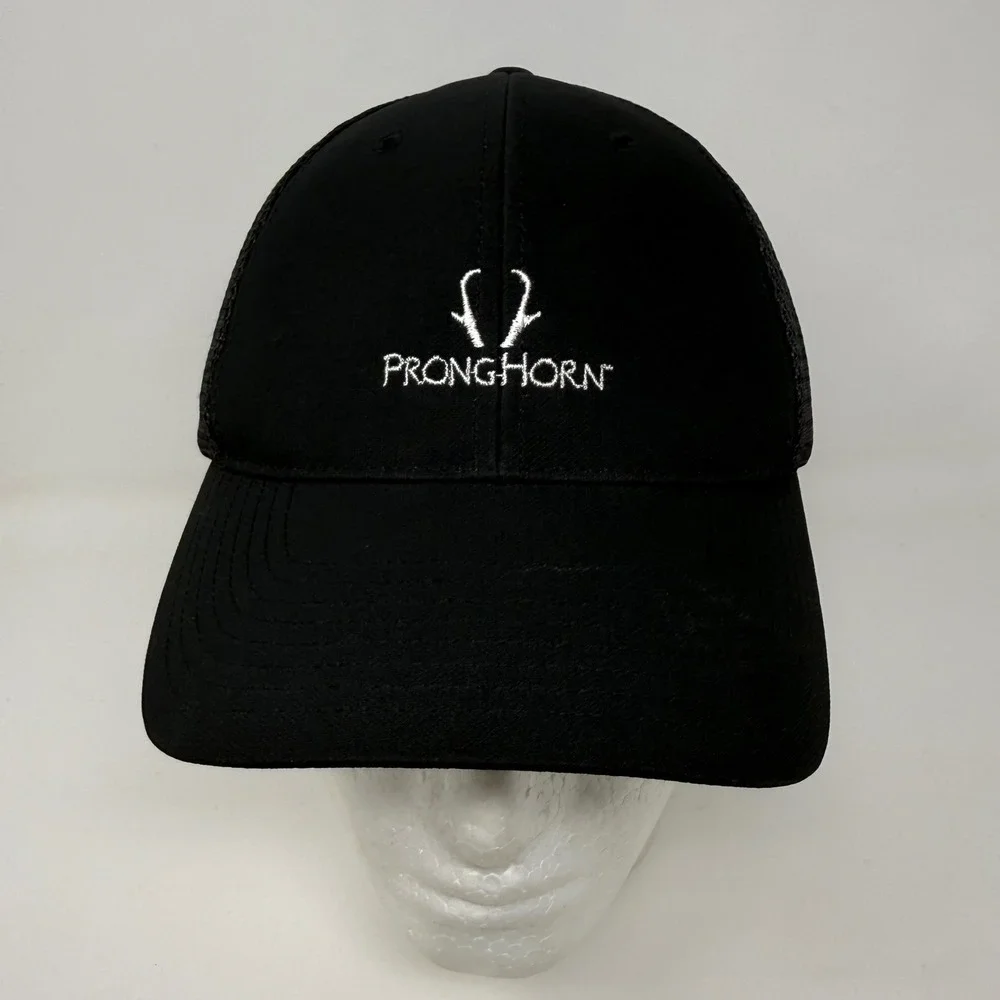 Nike Golf Pronghorn Flexfit Trucker Hat Mens L/XL Black Mesh Back Cap 639650-010